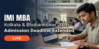 IMI MBA Admission 2026 Deadline Extended Till May 30; Apply Now